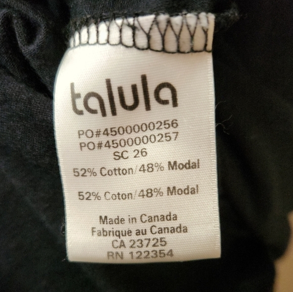 Talula Aritzia black jersey maxi dress - Picture 8 of 9